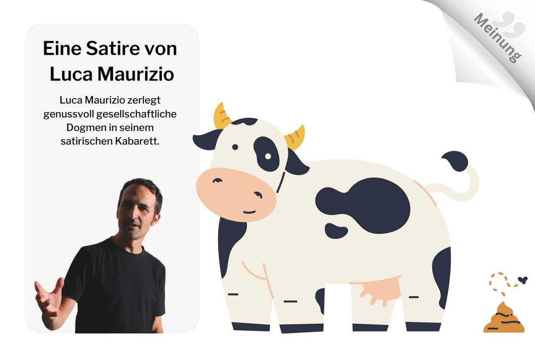 Kuhfladenmeditation: Eine Satire von Luca Maurizio - Alpahirt