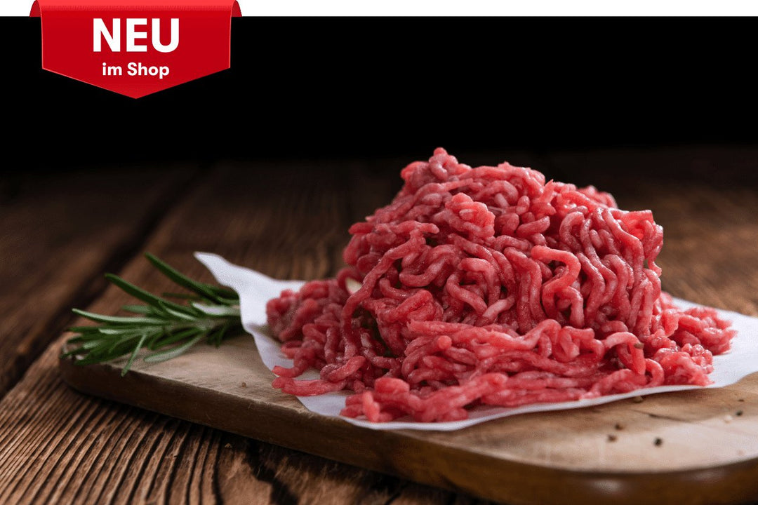 Neu im Shop: TK-Natur-Rindshackfleisch - Alpahirt