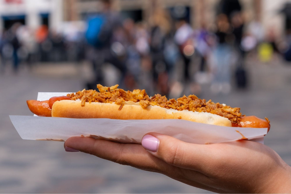Alpenblüten-Hotdog im Regiomarkt Buchs