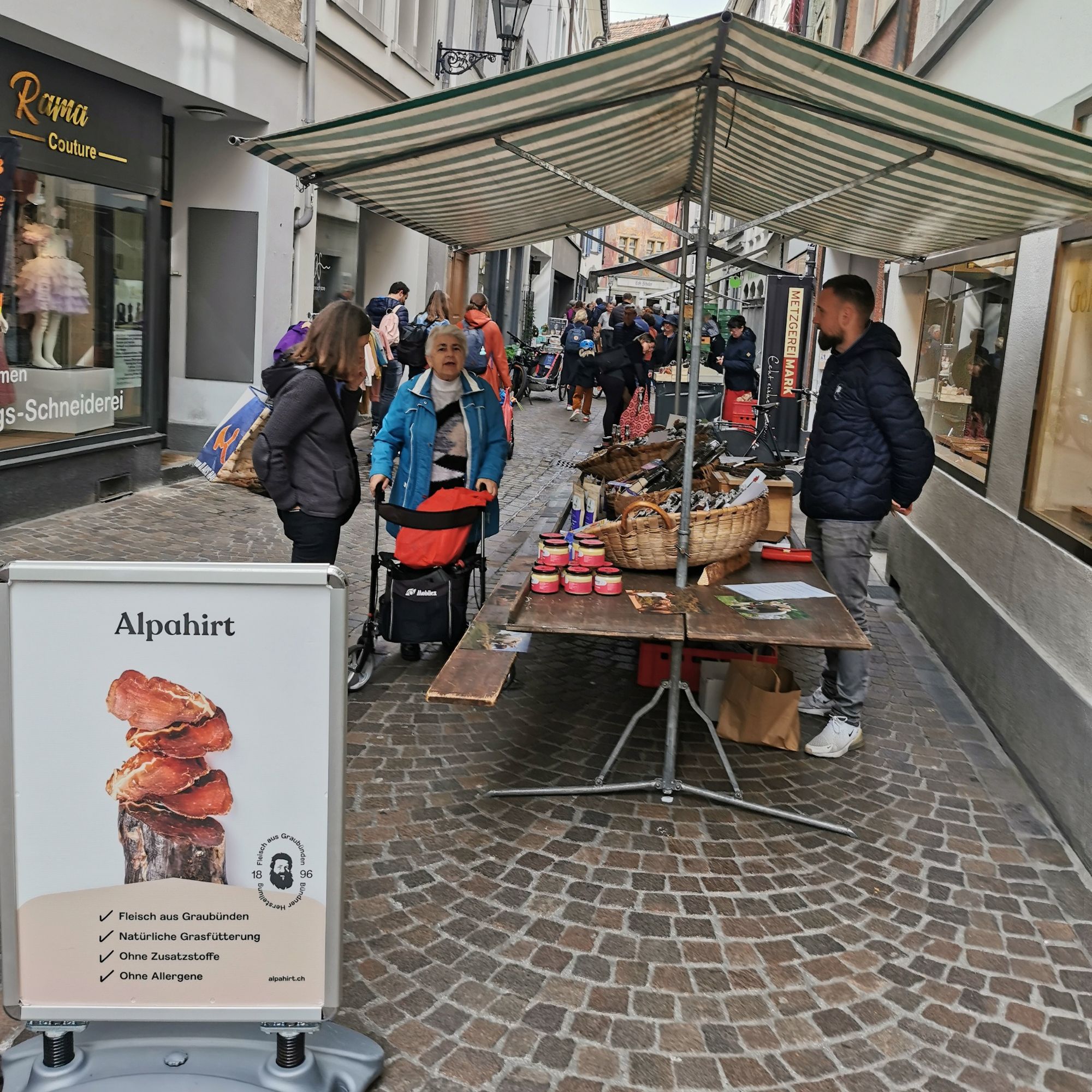 Churer Wochenmarkt - Alpahirt