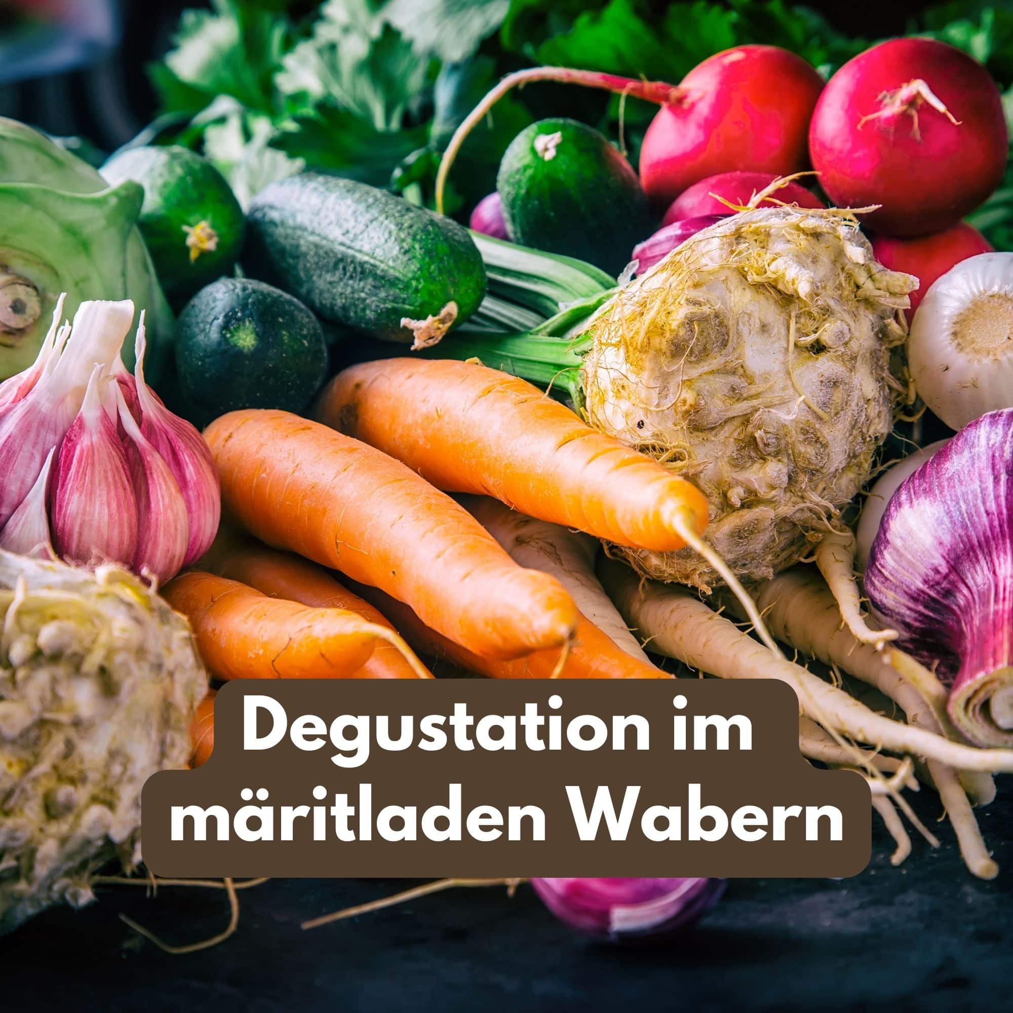 Degustation im märitladen in Wabern - Alpahirt