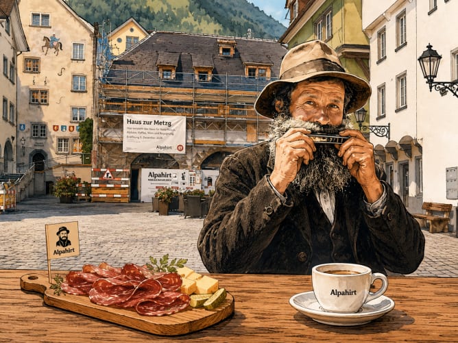 Keine Metzgerei. Kein Restaurant. Ein Haus.