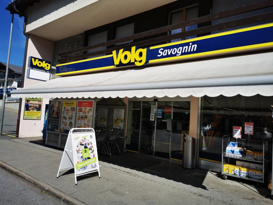 Degustation im Volg Savognin Son Mitgel