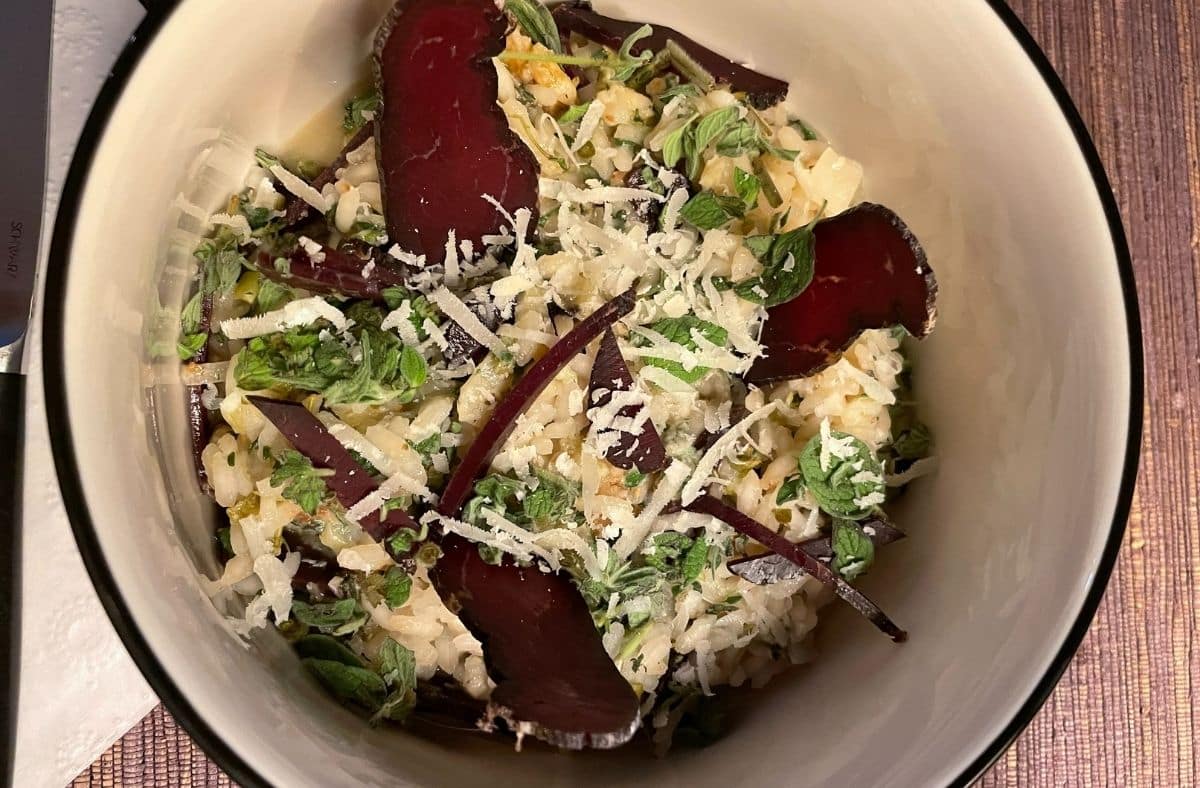 Wie koche ich ein Risotto mit Rind Trockenfleisch? Ein einfaches Rezep ...