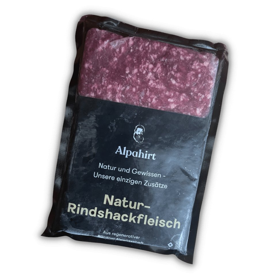 Natur-Rindshackfleisch (TK) - Alpahirt